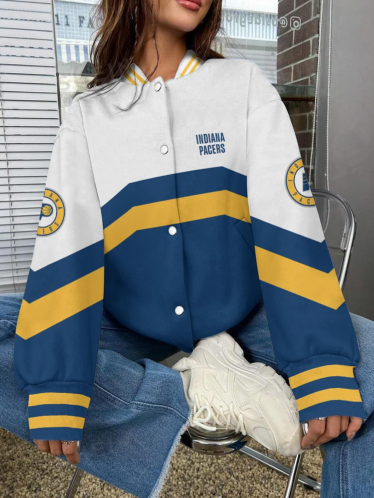 Indiana Pacers  Limited Edition Full-Snap Casual Jacket