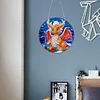 Diamond Painting Double Sided Christmas Dragon Suncatcher Hanging Decoration