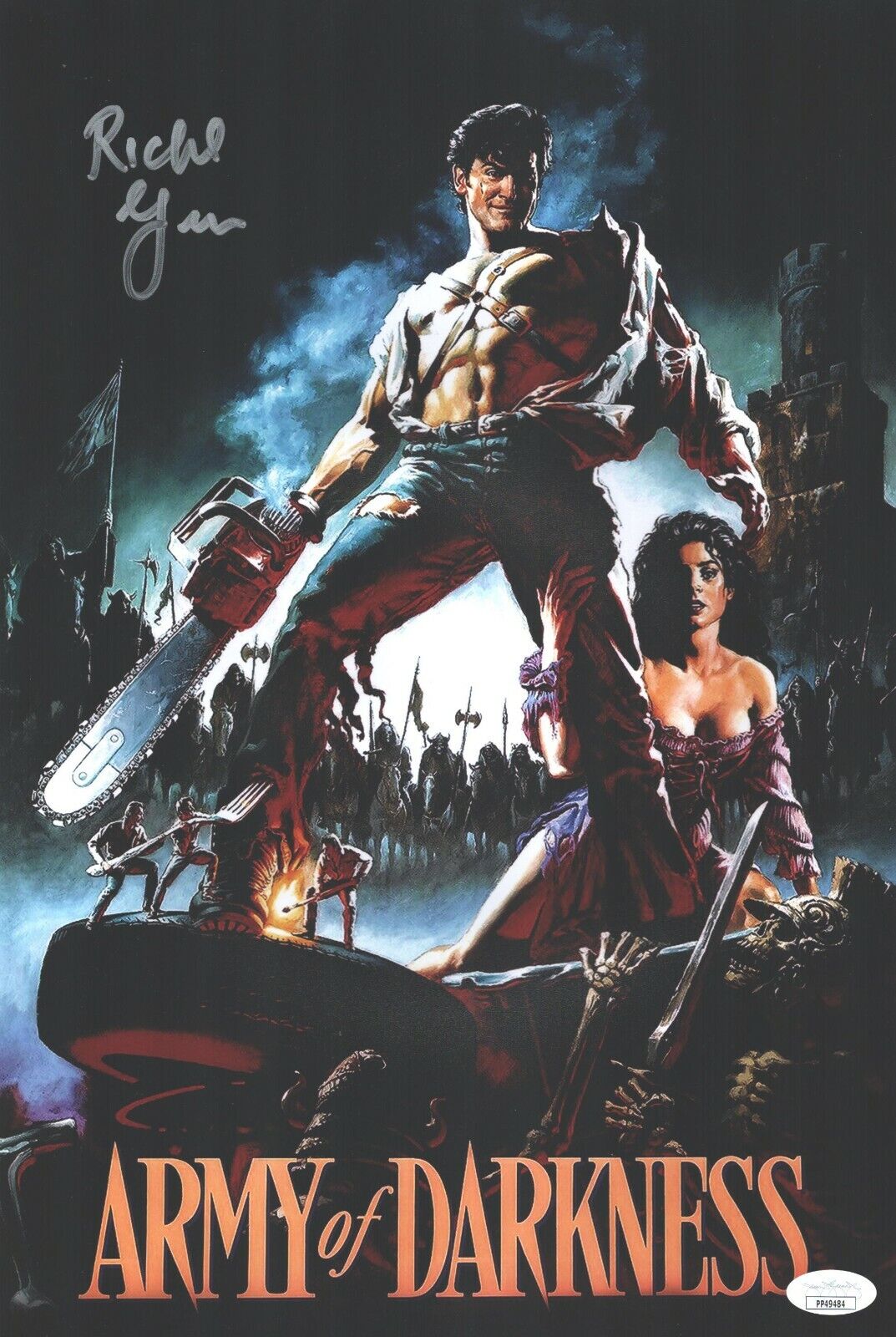 Richard Grove Signed 10x15 Army of Darkness Duke Henry