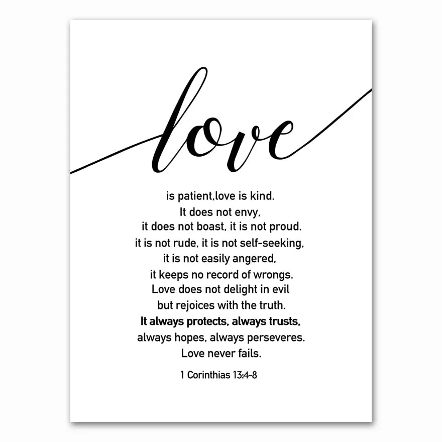 Nordic Black White Shoulder Kiss Hand Wall Art Canvas Poster Minimalist Print Love Quotes Painting Picture for Living Room Decor