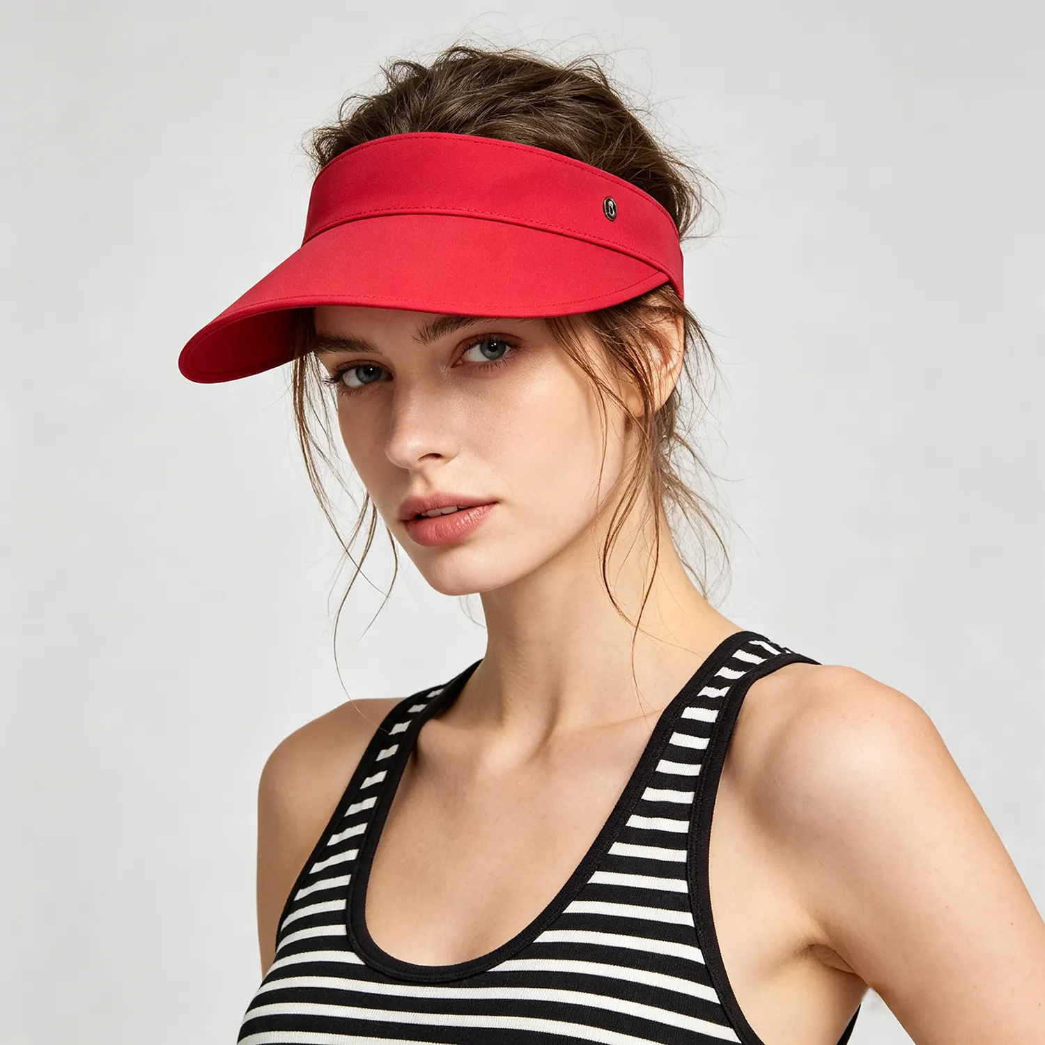 100% Silk Visor Hat Lightweight Breathable Sun Shade for Women REAL SILK LIFE