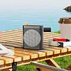 Voice Amplifier with Dual Lavalier Lapel Clip BT Microphone Portable Speaker Megaphone for Streaming Class Speech Meeting Yoga Guides