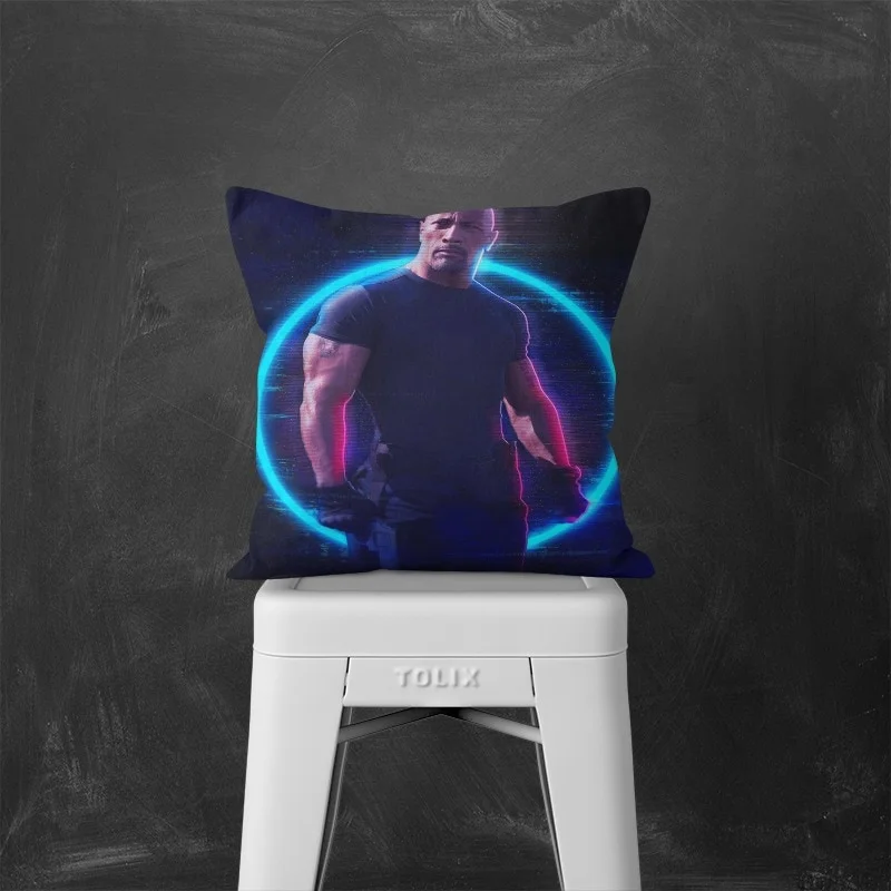 Athvotar Johnson Shrek Pillowcase Decorative Cushions for Living Room Sofa Decor Pillow Case Home Cushion Cover 45*45cm 60x60cm