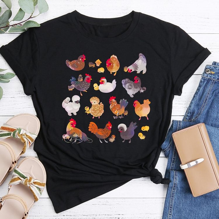 ANB - Chicken Collector Essential  Retro Tee Tee -05165