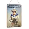 Be a cowgirl - Enseignes en bois(20*30cm/30*40cm)