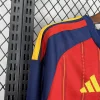 2026 World Cup Spain Long Sleeve Soccer Jersey Home
