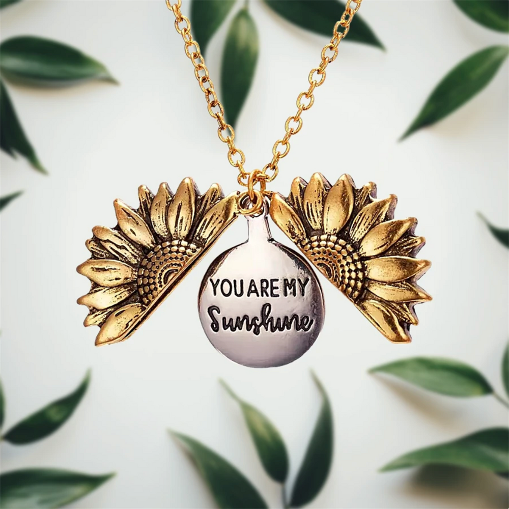 "You Are My Sunshine" Necklace Pendant
