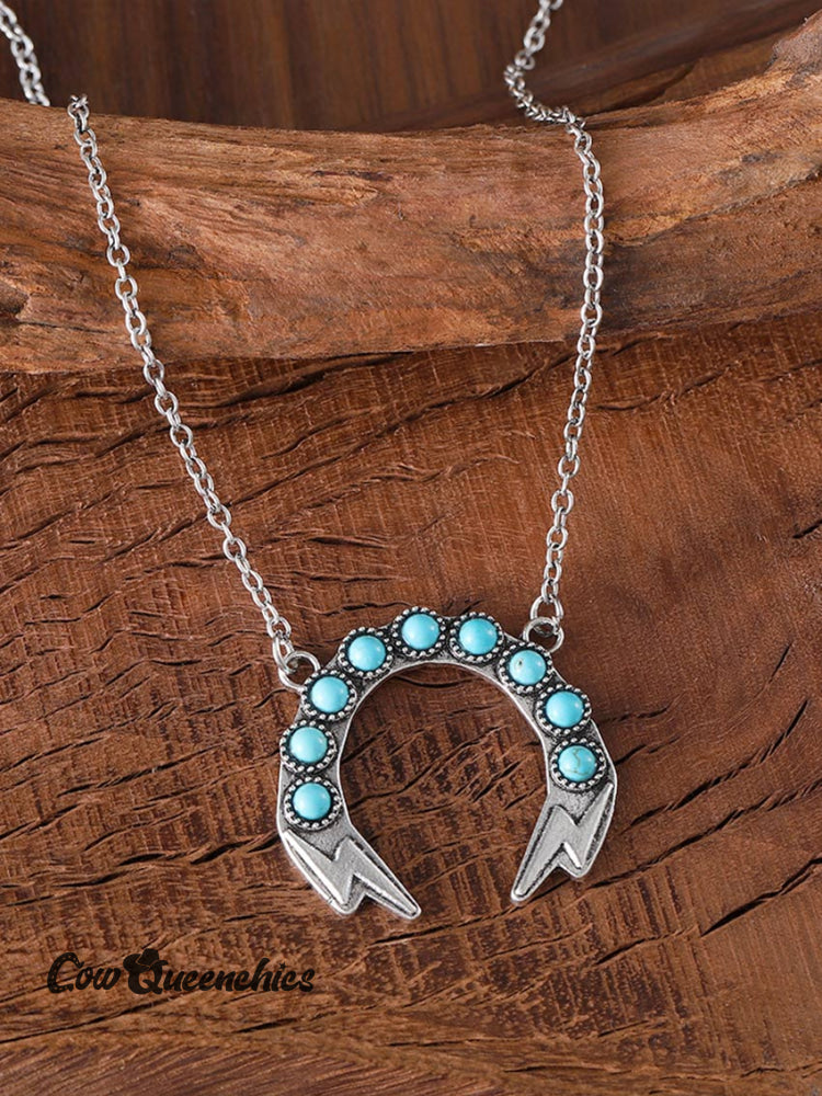 Bohemian Lightning Turquoise Necklace OneColor / OneSize