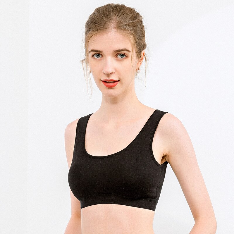 Bras-Silk Sports Underwear Women's Gathered Shockproof Bra Without Steel Ring Women Lingerie  Brasieres Para Mujer-Bras