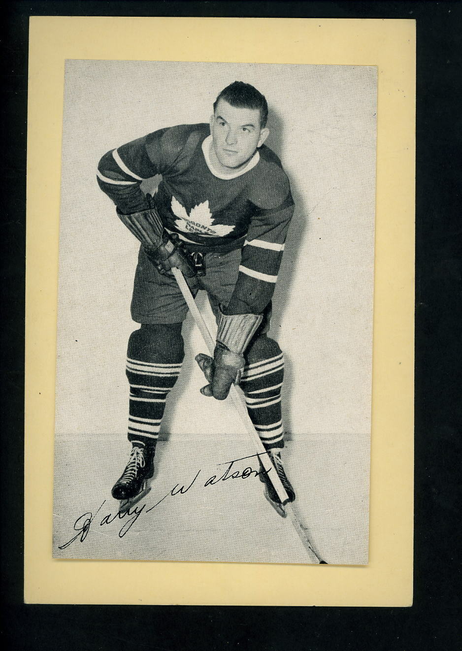 # 459 Harry Watson 1944-63 Beehive Group 2 Photo Poster paintings Toronto Maple Leafs