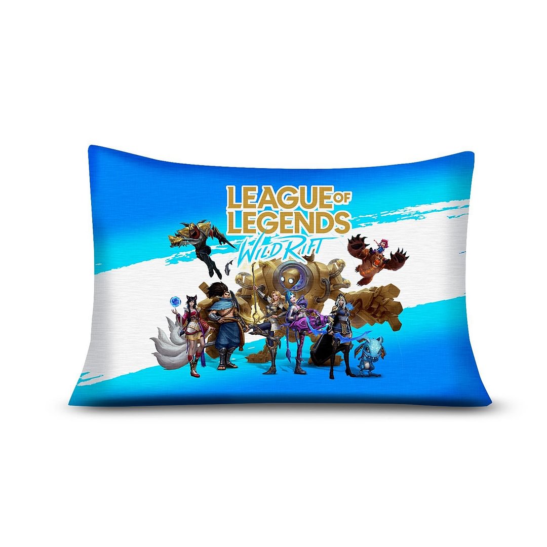 League of Legends Wild Rift Pillow Case Sofa Office Use (Set of 2)