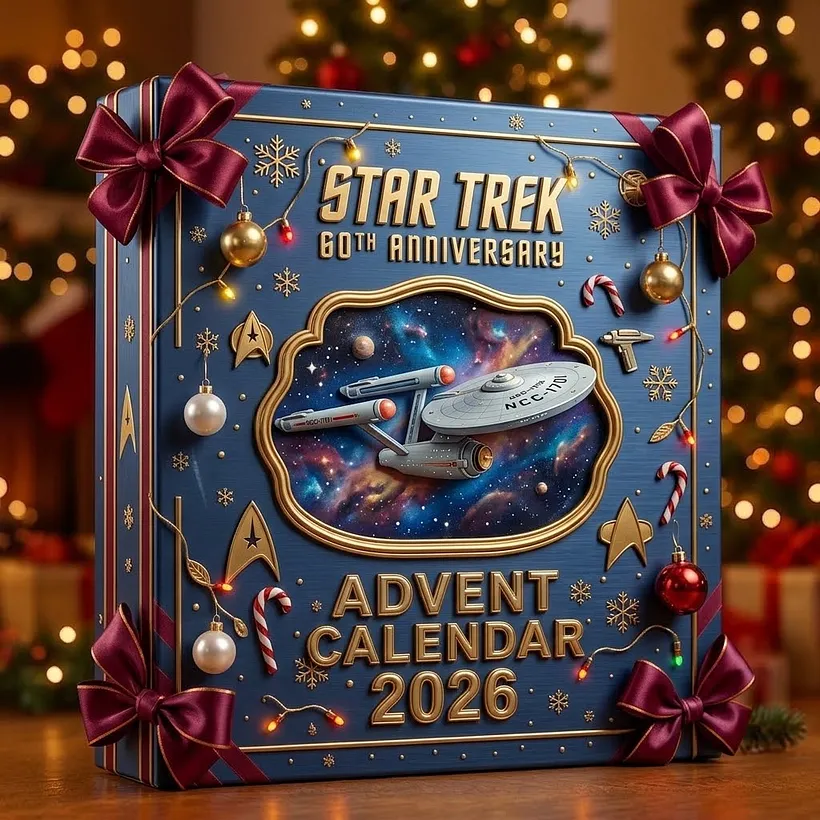 Adventski kalendar za 60. obljetnicu Zvjezdanih staza 2026.