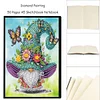 DIY Goblin Special Shaped Diamond Painting Notebook 50 Pages for Adults Kids
