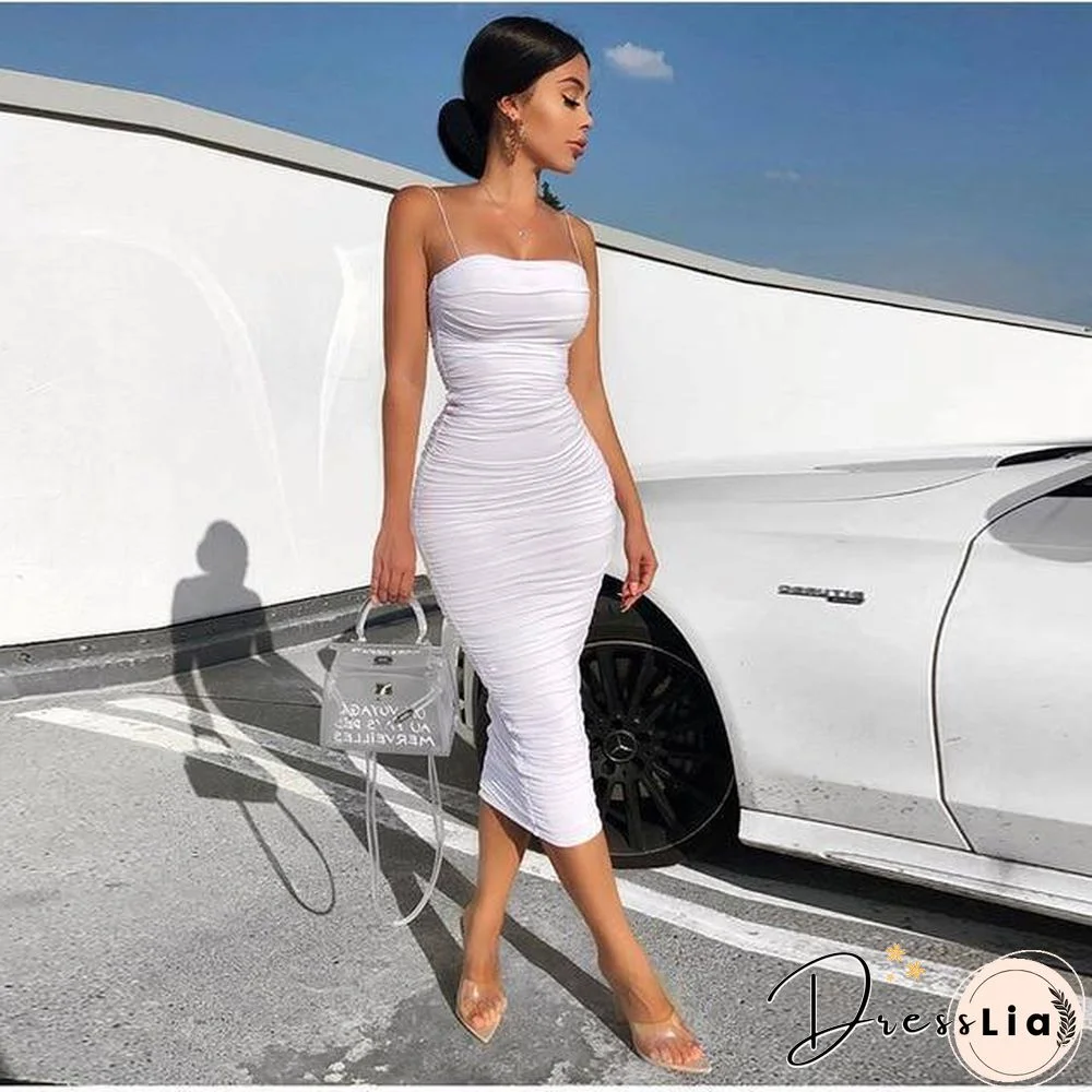Women Bodycon Dress Female Lantern Sleeve Y2K Corset Chiffon Dresses Beach Vacation Outfit Sexy Party Mini White Dress Summer