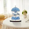 DIY Carousel Diamond Painting Single-sided Wooden Desktop Ornaments
