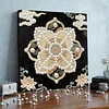 (30x30cm)DIY Pearl Painting Framed Mandala Handmade Pearl Material Art Kit Living Room Decor