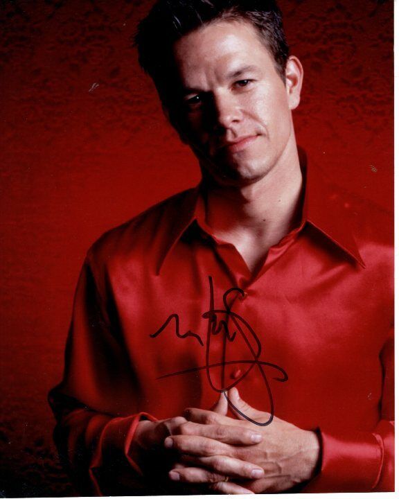 MARK WAHLBERG Signed Autographed Photo Poster painting