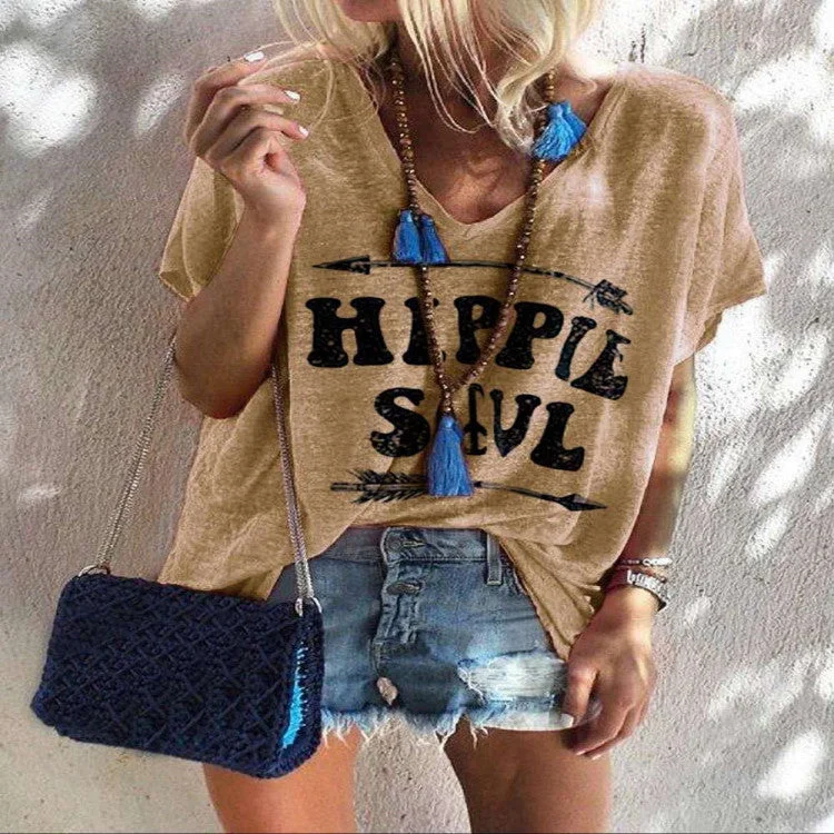 HIPPLE SOUL Printed T-shirt