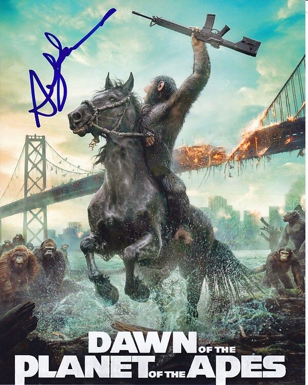 ANDY SERKIS signed autographed PLANET OF THE APES CAESAR 8x10 Photo Poster painting