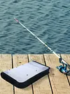 Portable Squid Jig Bag Fishing Lure Storage Case Wooden Shrimp Octopus Egi Case