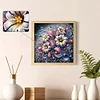 DIY Partial Special Shaped Drill Diamond Painting-Flower