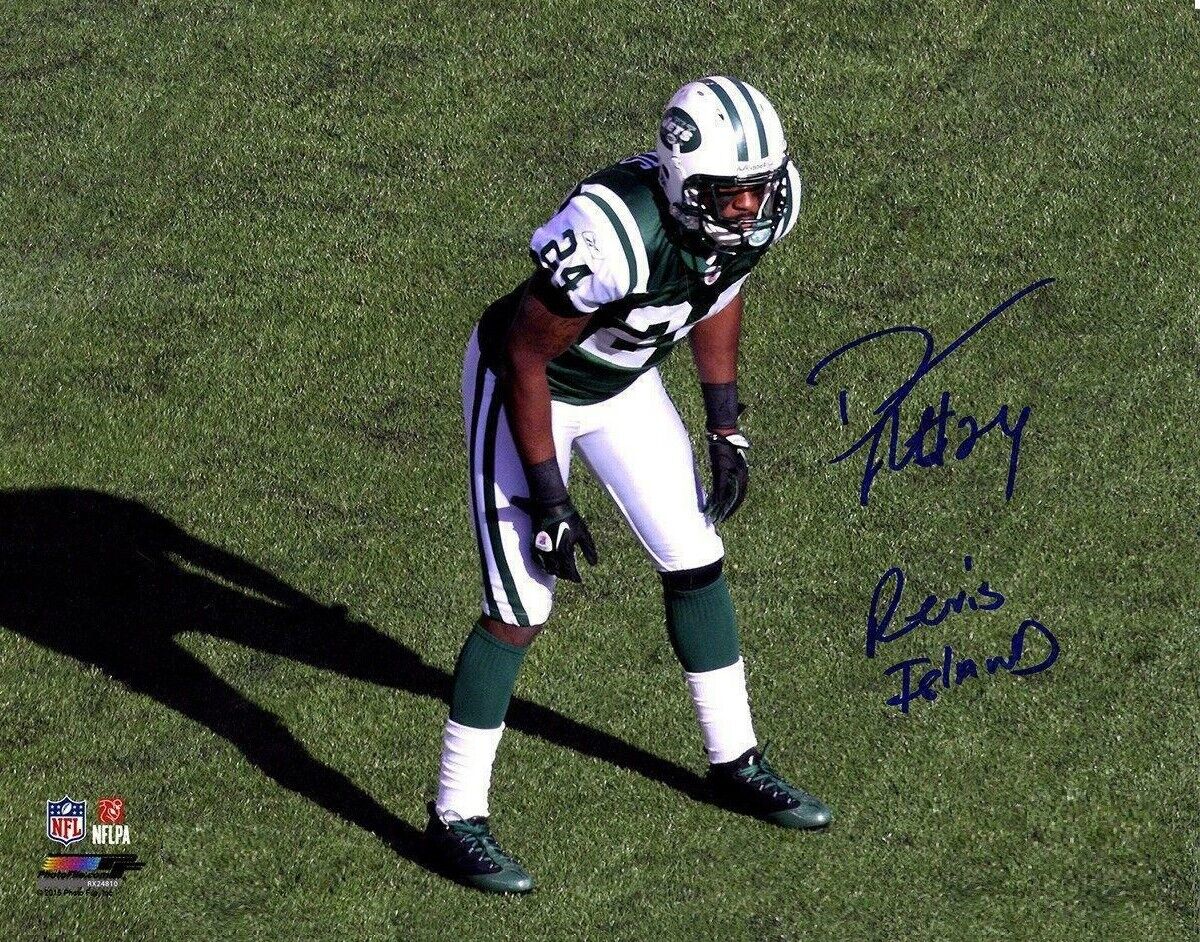 Darrelle Revis Autographed Signed 8x10 Photo Poster painting ( Jets ) REPRINT