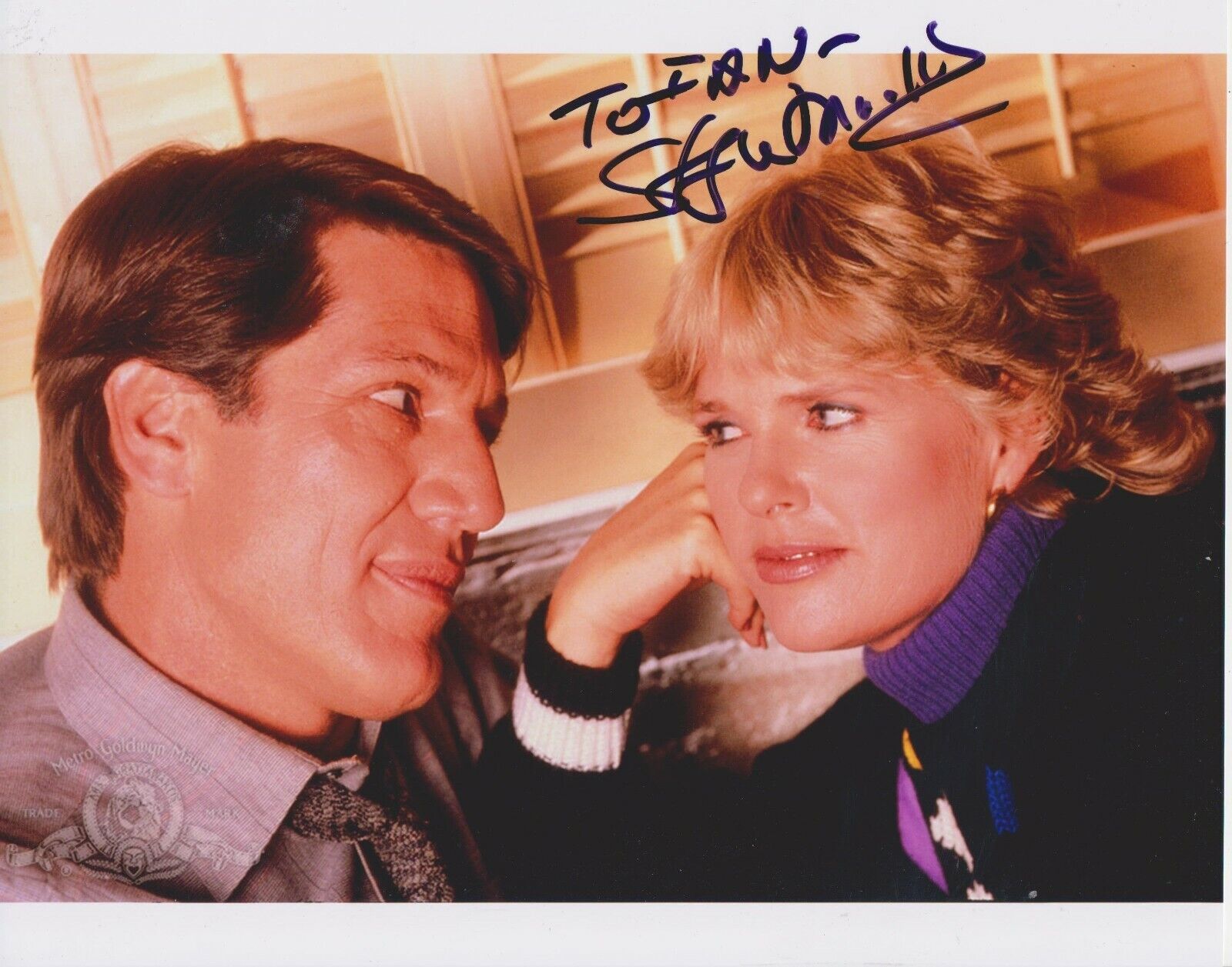 Stephen Macht Original Autographed 8X10 Photo Poster painting (Signature personalized to Ian)