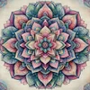 Mandala-11CT Stamped Cross Stitch 50*50cm