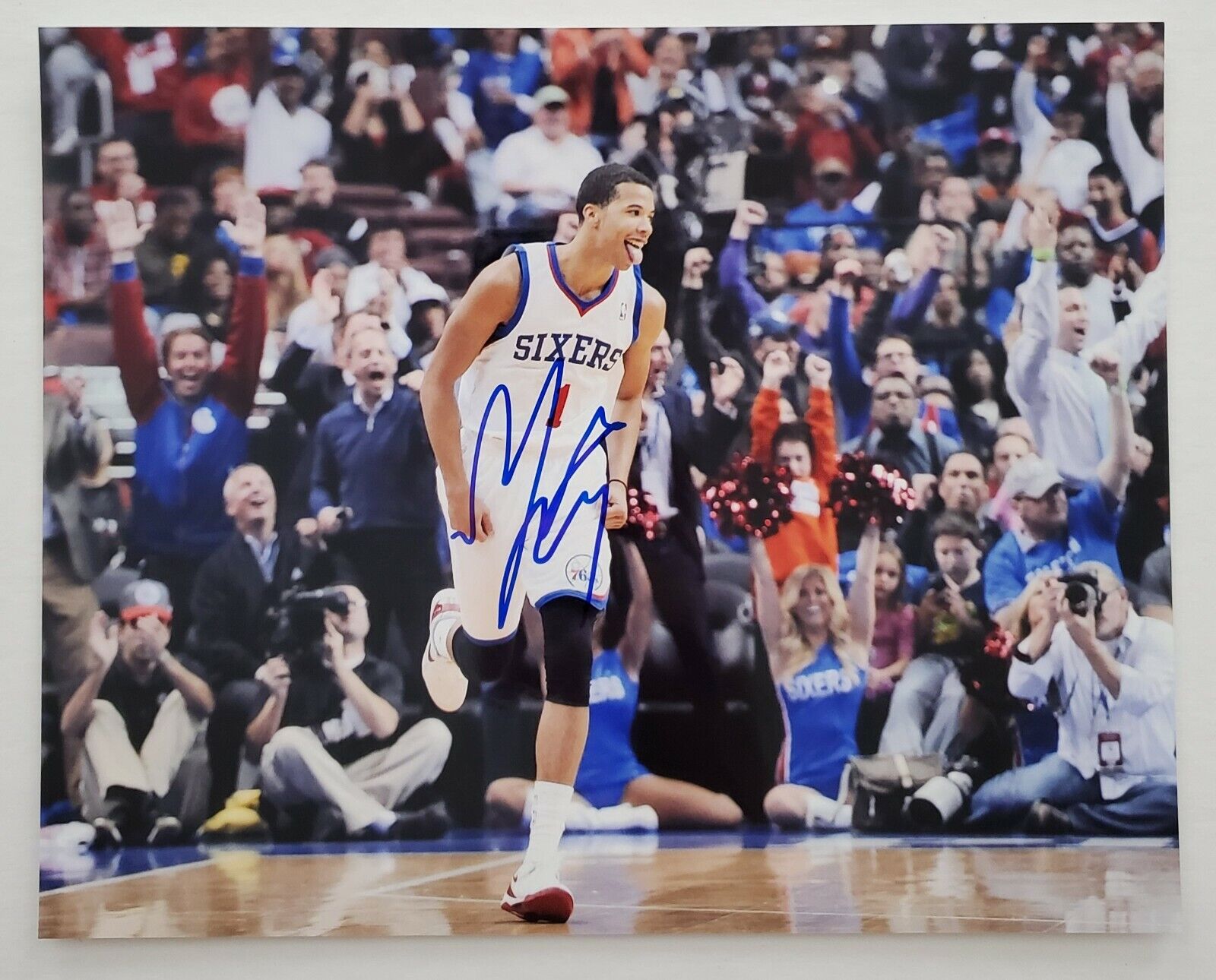 Michael Carter-Williams Signed 8x10 Photo Poster painting NBA Philadelphia 76ers Basketball RAD