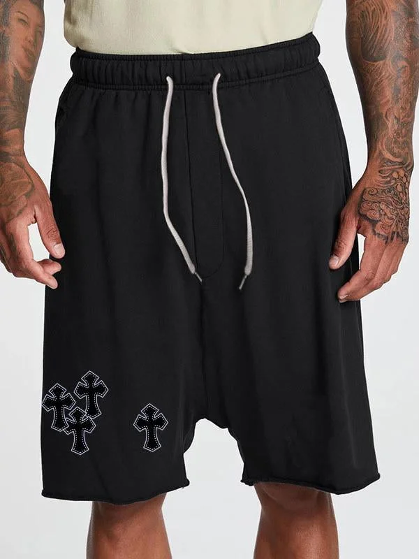 Men's Five Points Printed Shorts Summer Casual Shorts Beach Pants