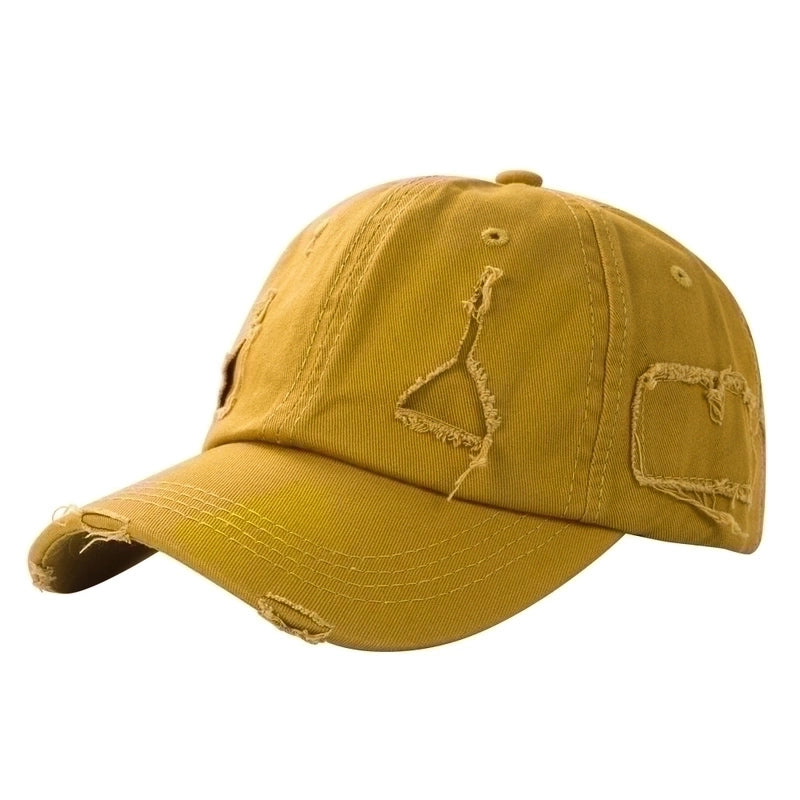 Unisex Hip-hop Solid Color Embroidery