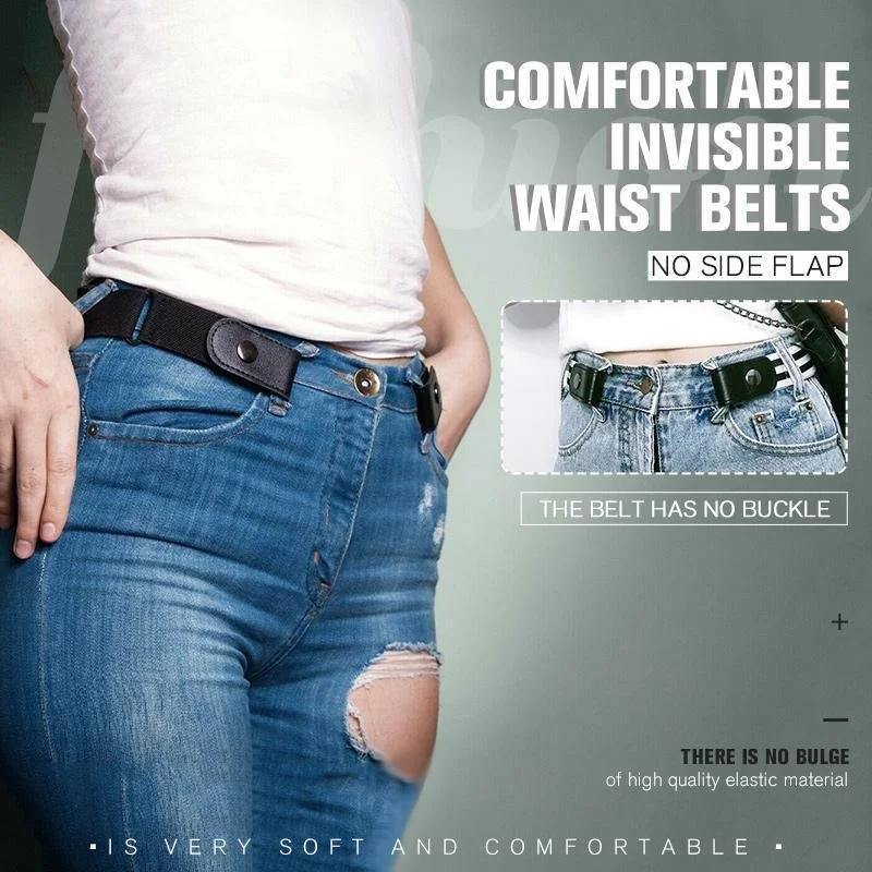 Musedesire Buckle-free Invisible Elastic Waist Belts