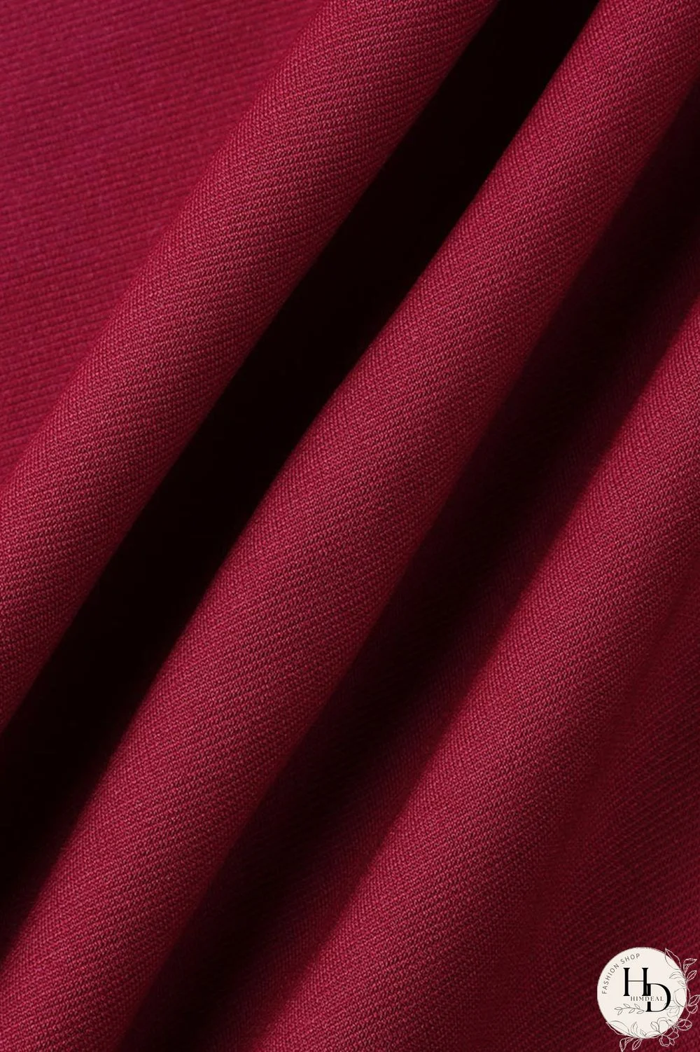 Red Casual Solid Patchwork Beading Turndown Collar One Step Skirt Dresses