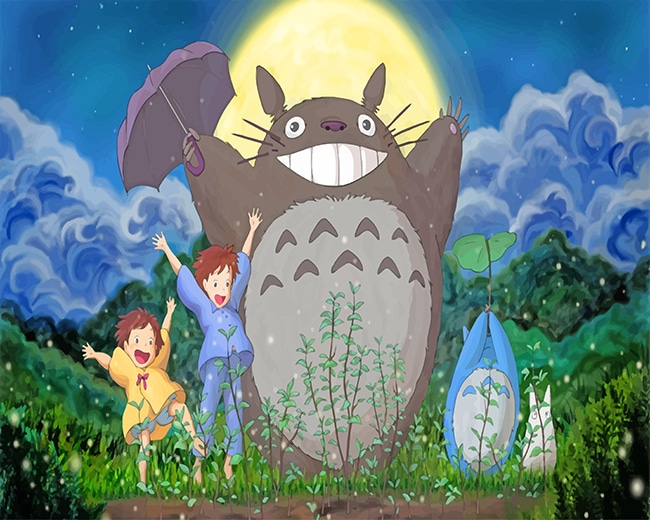 

My Neighbor Totoro – Paint By Numbers - 40*50CM, 501 Original