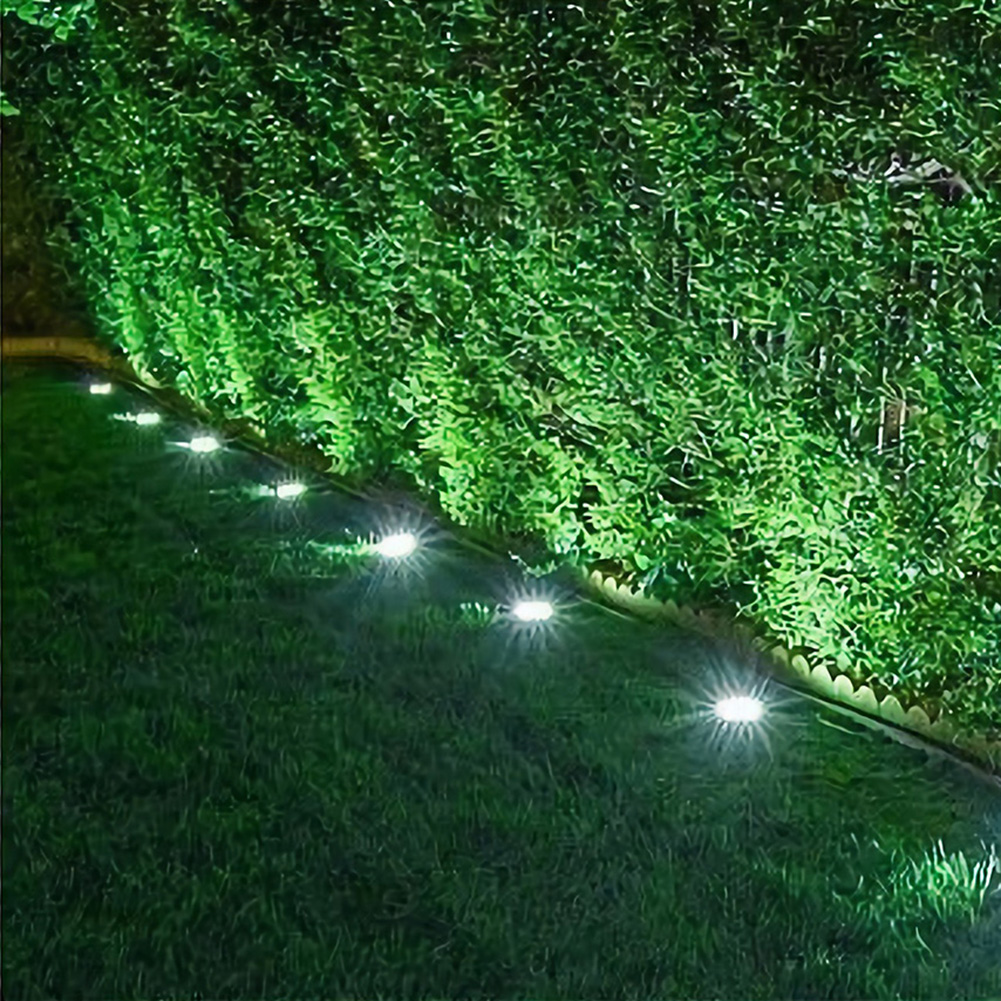 

4X 12 LED Solar Buried Stairs Decking Ground, 501 Original