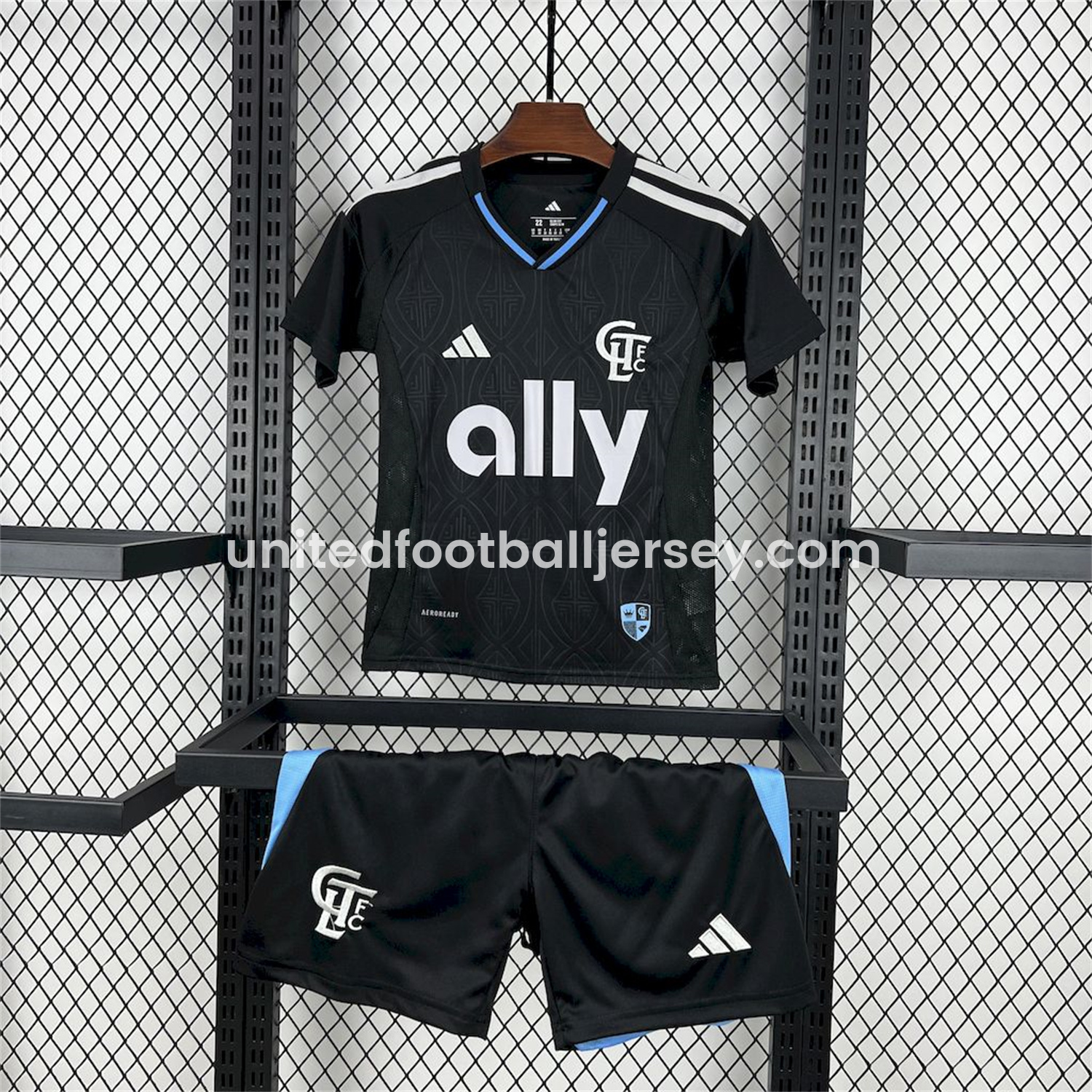 Charlotte 2025 Away Kids Kit