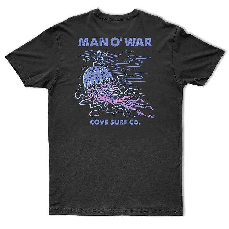 Man O' War Tee - Black