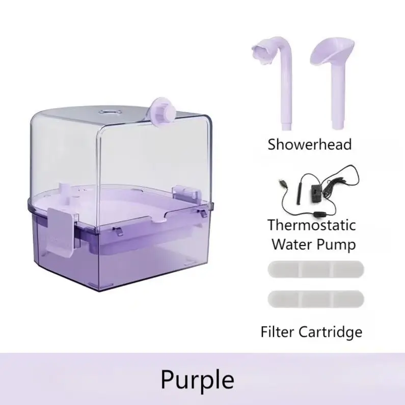 Temperature-controlled Parrot Bathroom  Birdcagelab