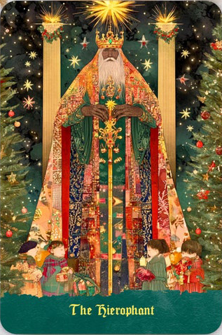 Partial AB Drill-Christmas Tarot-Full Round Diamond Painting-40*60cm