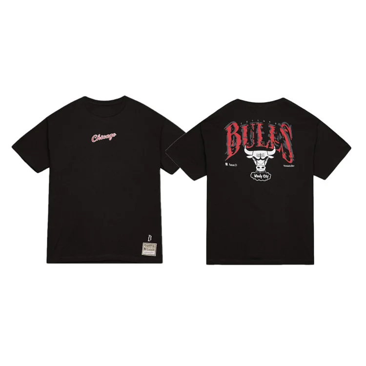BTS SUGA Collaboration Glitch T-shirt BULLS
