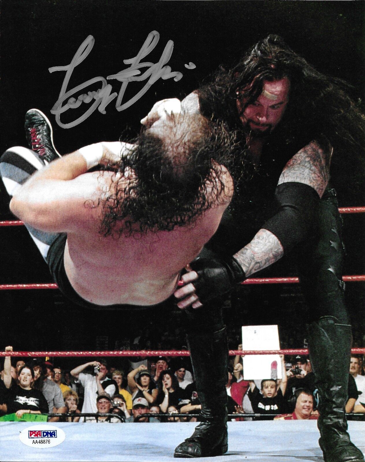 Terry Funk Signed WWE 8x10 Photo Poster painting PSA/DNA COA Pro Wrestling Legend Picture Auto'd