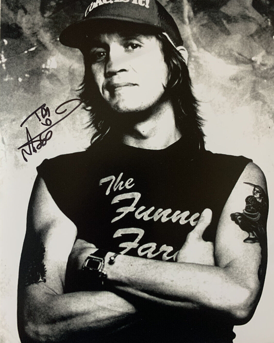 NICKO MCBRAIN HAND SIGNED 8x10 Photo Poster painting IRON MAIDEN DRUMMER AUTHENTIC AUTOGRAPH