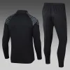 2023/2024 Dortmund Half-Pull Training Suit Black Football Shirt 1:1 Thai Quality Set