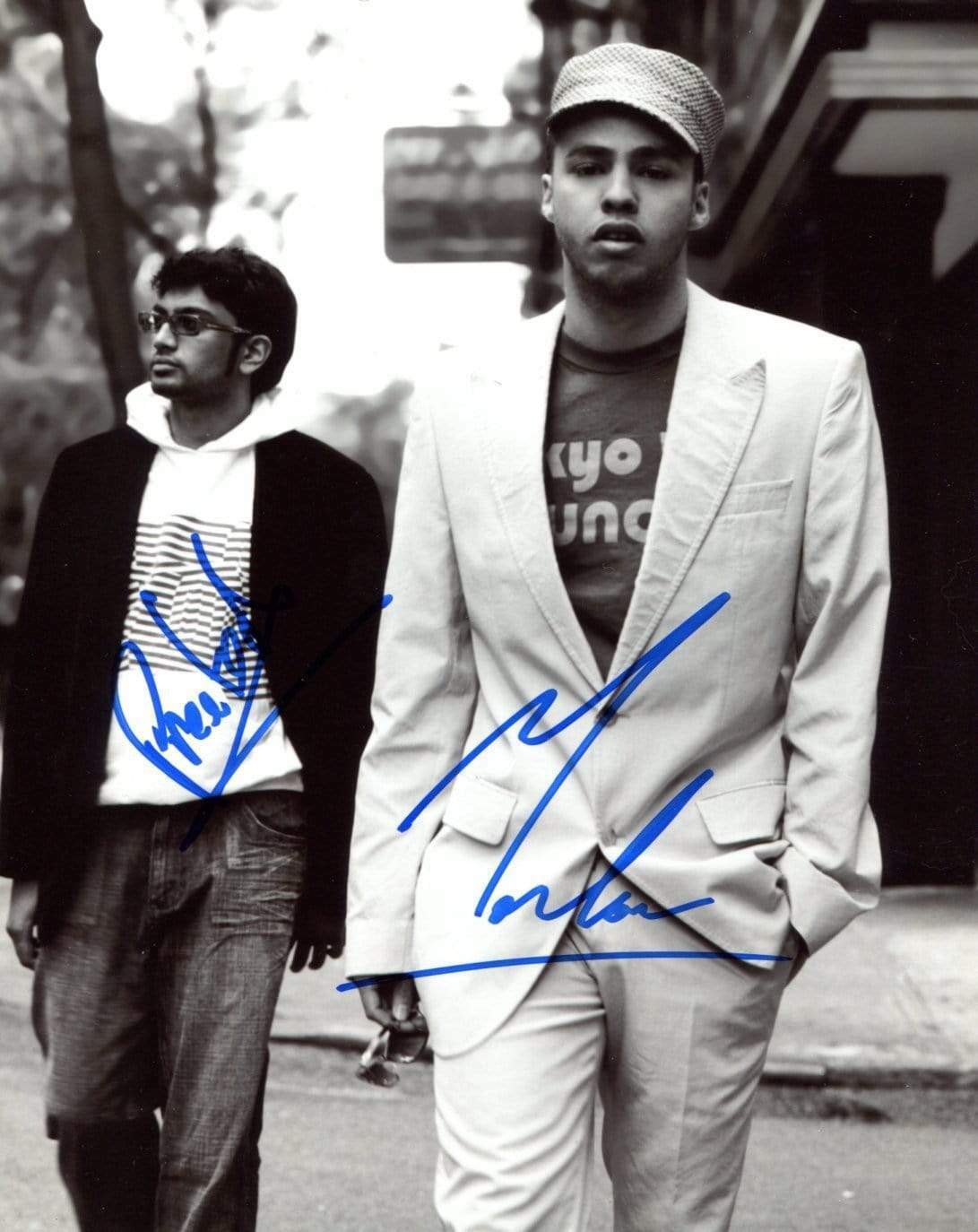 Mattafix ELECTRONIC DUO autographs, In-Person signed Photo Poster painting