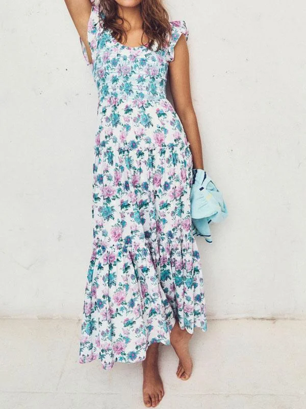 Floral maxi dress