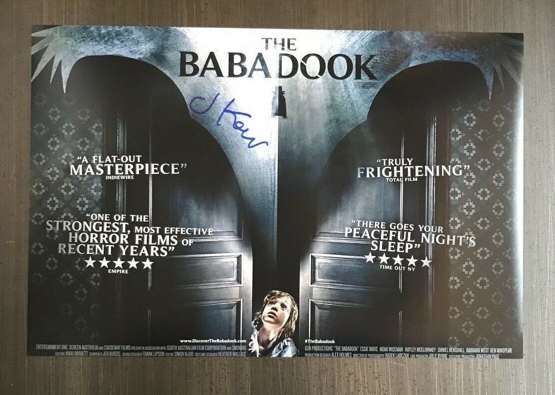 * JENNIFER KENT * signed autographed 12x18 Photo Poster painting poster * THE BABADOOK * 4