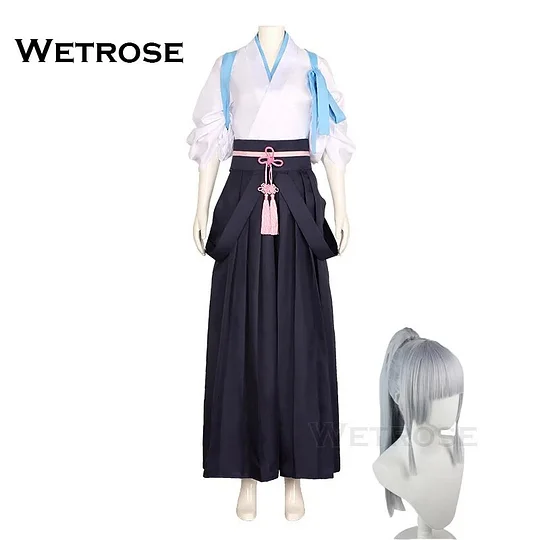 着物・浴衣 ayaka^ - ^ Wetrose] In Stock Ayaka Kamisato Cosplay Costume Fanart
