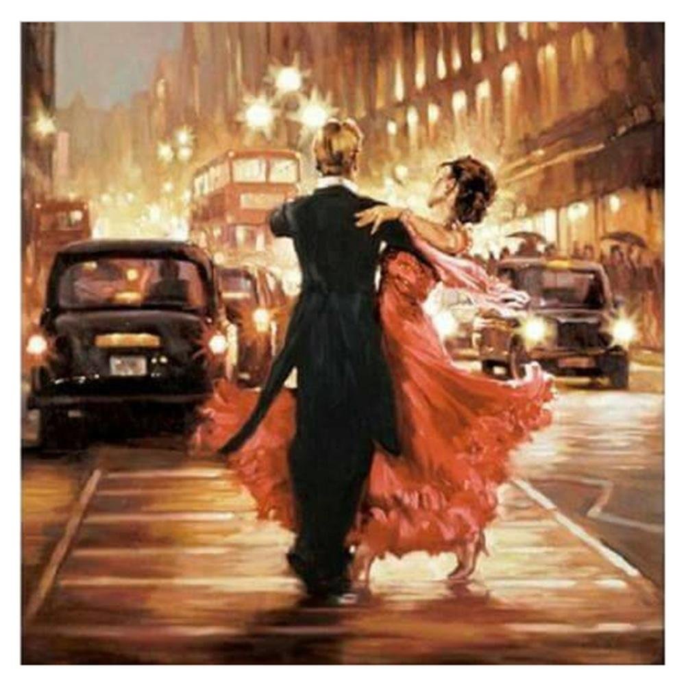 Lovers - Full Square - Diamond Painting(30*30cm)