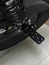 1 Pair Motorcycle Metal Footrests Pedals Rear Pedal Footrest Folding Footpegs