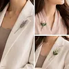 DIY Flowers Insert Brooch Branch-Shaped Bloom Pins Exquisite Gift for Women Bouquet Branch Brooch Pins Elegant Artful Jewelry Without Flower